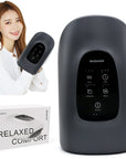 Smart Heated Hand Massager – 2025 Wireless Finger & Joint Therapy with Heat & Compression for Pain Relief & Relaxation