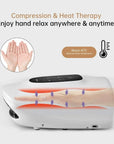 Smart Heated Hand Massager – 2025 Wireless Finger & Joint Therapy with Heat & Compression for Pain Relief & Relaxation