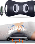 Siyaco Electric Lumbar Traction Massager - Heat Function for Muscle Relaxation, Ergonomic Design Lumbar Traction Device