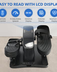Mini Under-Desk Pedal Exercise Bike & Elliptical Machine | Home Fitness Equipment for Seniors