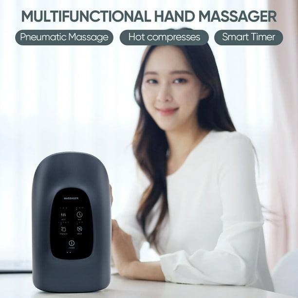 Smart Heated Hand Massager – 2025 Wireless Finger &amp; Joint Therapy with Heat &amp; Compression for Pain Relief &amp; Relaxation