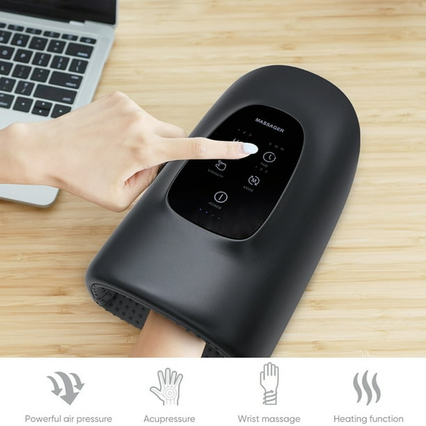 Smart Heated Hand Massager – 2025 Wireless Finger &amp; Joint Therapy with Heat &amp; Compression for Pain Relief &amp; Relaxation